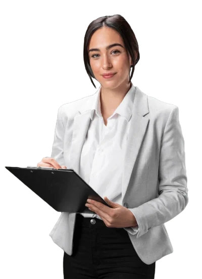 portrait-female-lawyer-formal-suit-with-clipboard